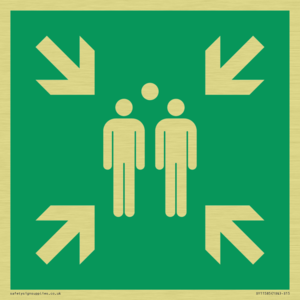 E007 safe condition evacuation assembly point